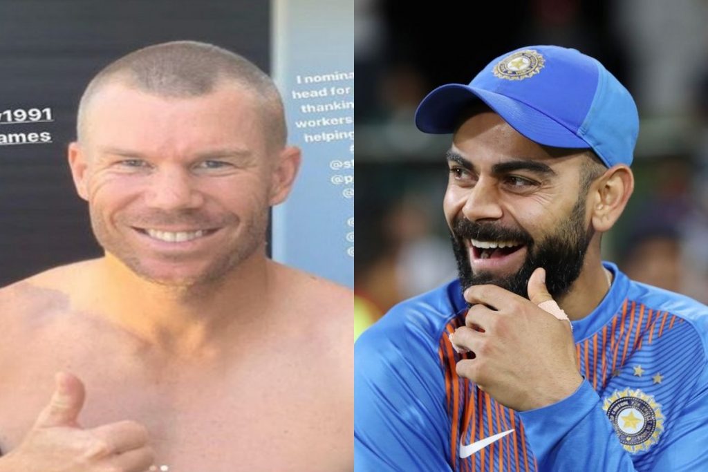 David warner's new challenge to virat kohli