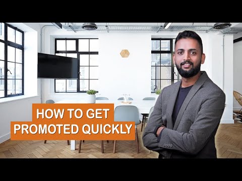 How to Get Promoted Faster at Work (Simple steps to put you on the fast track for a promotion)
