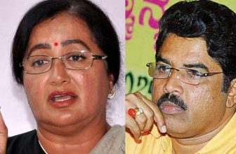 Sumalatha meets R Ashok to talk about KRS Dam