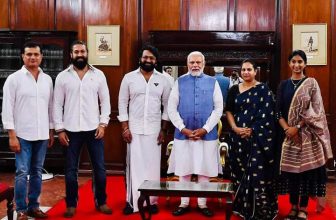 Yash, Rishab Shetty and others meets Narendra Modi in Bangalore